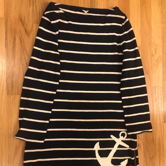 JCREW Nautical Cotton Dress - Picture 3 of 3
